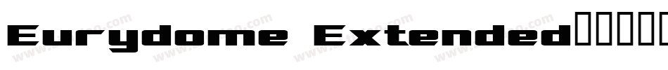 Eurydome Extended字体转换